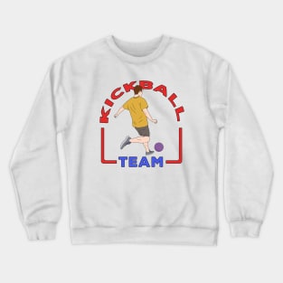 Kickball Team Crewneck Sweatshirt